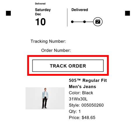 Track My Order – Levi’s® Customer Service